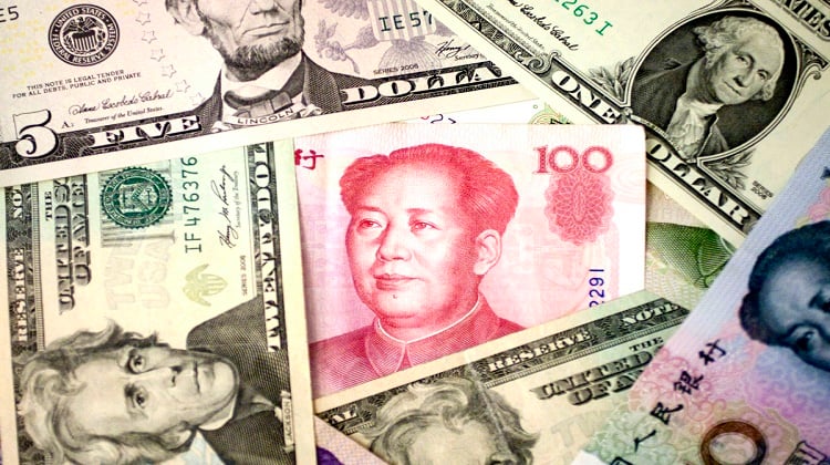 Dollar Rises Most Since August As China Rate Increase Saps Risk